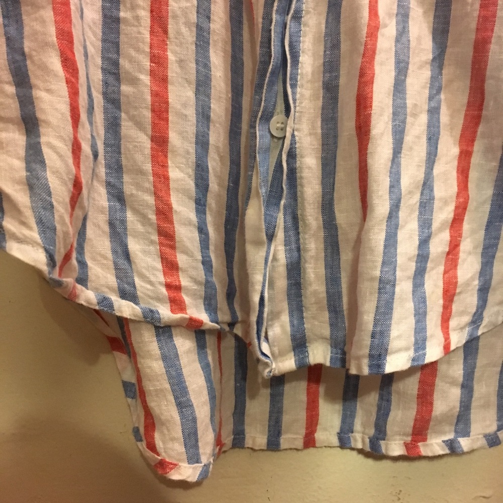 Oversized Linen Button Down - Picture 5 of 7